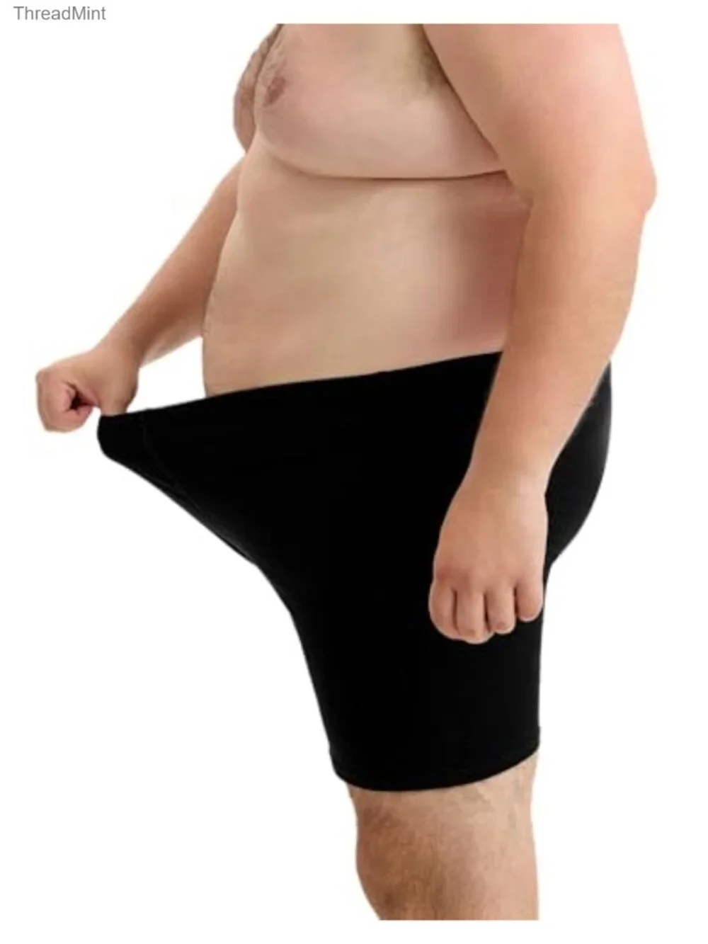 Big & Tall Cotton Boxer Briefs 4-Pack Breathable Anti-Chafe Underwear
